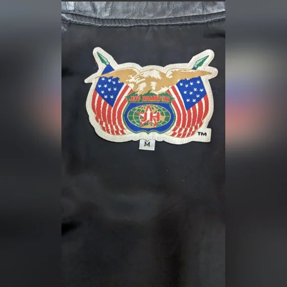 Jeff hamilton full Italian lambskinLamborghini Diablo jacket